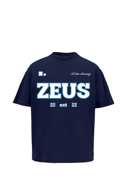 Zeus Heavyweight Full Sleeves Oversized Printed T-Shirt Main Character