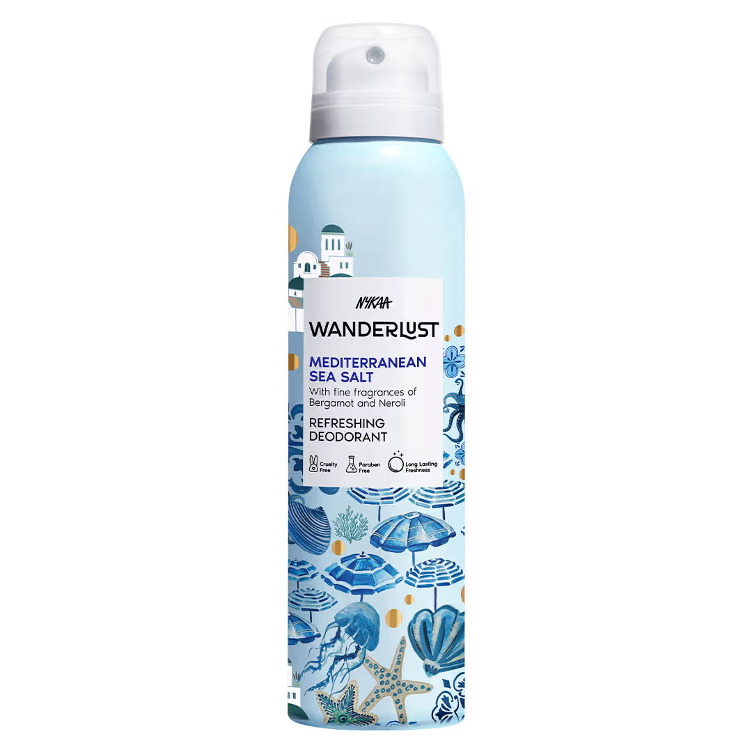 Nykaa Wanderlust Mediterranean Sea Salt Deodorant 150 MILLI_LITRE
