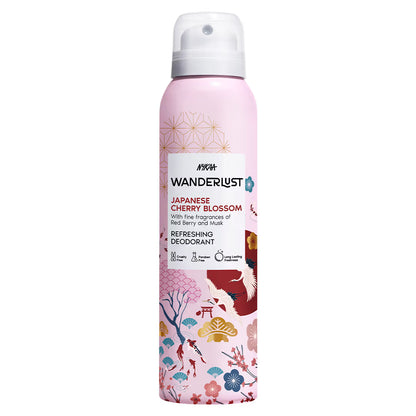 Nykaa Wanderlust Japanese Cherry Blossom Deodorant 150 MILLI_LITRE