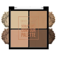 Swiss Beauty Sculpt Lift Contour Palette - Shade 02