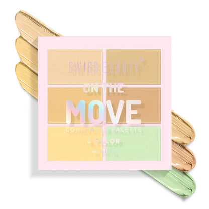 Swiss Beauty On The Move Concealer Palette Shade No. 01 Light Beige