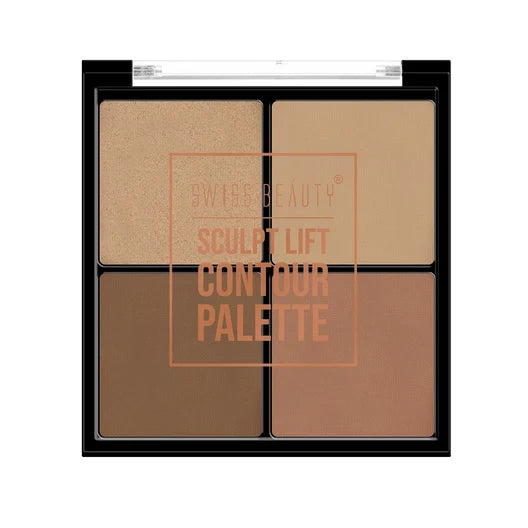 Swiss Beauty Sculpt Lift Contour Palette - Shade 02