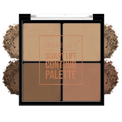 Swiss Beauty Sculpt Lift Contour Palette - Shade 02
