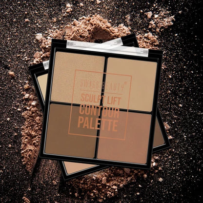 Swiss Beauty Sculpt Lift Contour Palette - Shade 02
