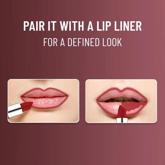 Swiss Beauty Pure Matte Lipstick - Red