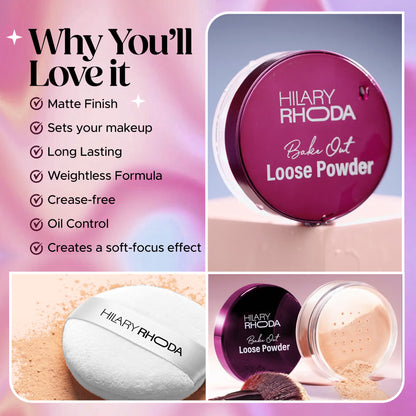 HILARY RHODA BAKE OUT LOOSE POWDER 01TANSLUCENT