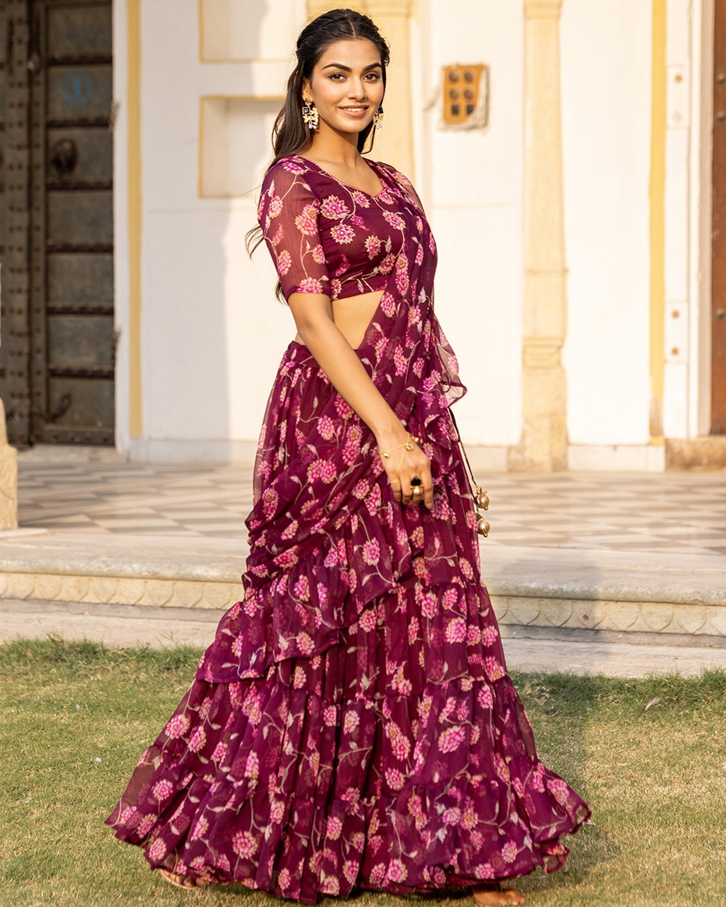NITISHA DRAPE SAREE