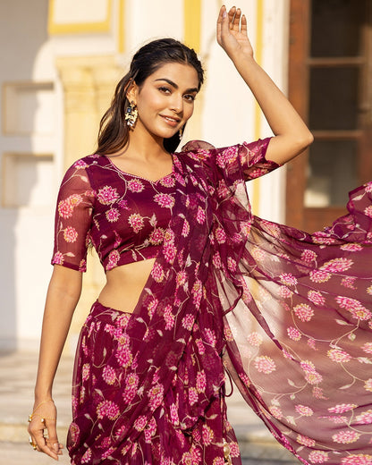 NITISHA DRAPE SAREE