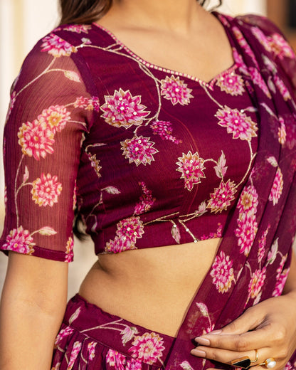 NITISHA DRAPE SAREE