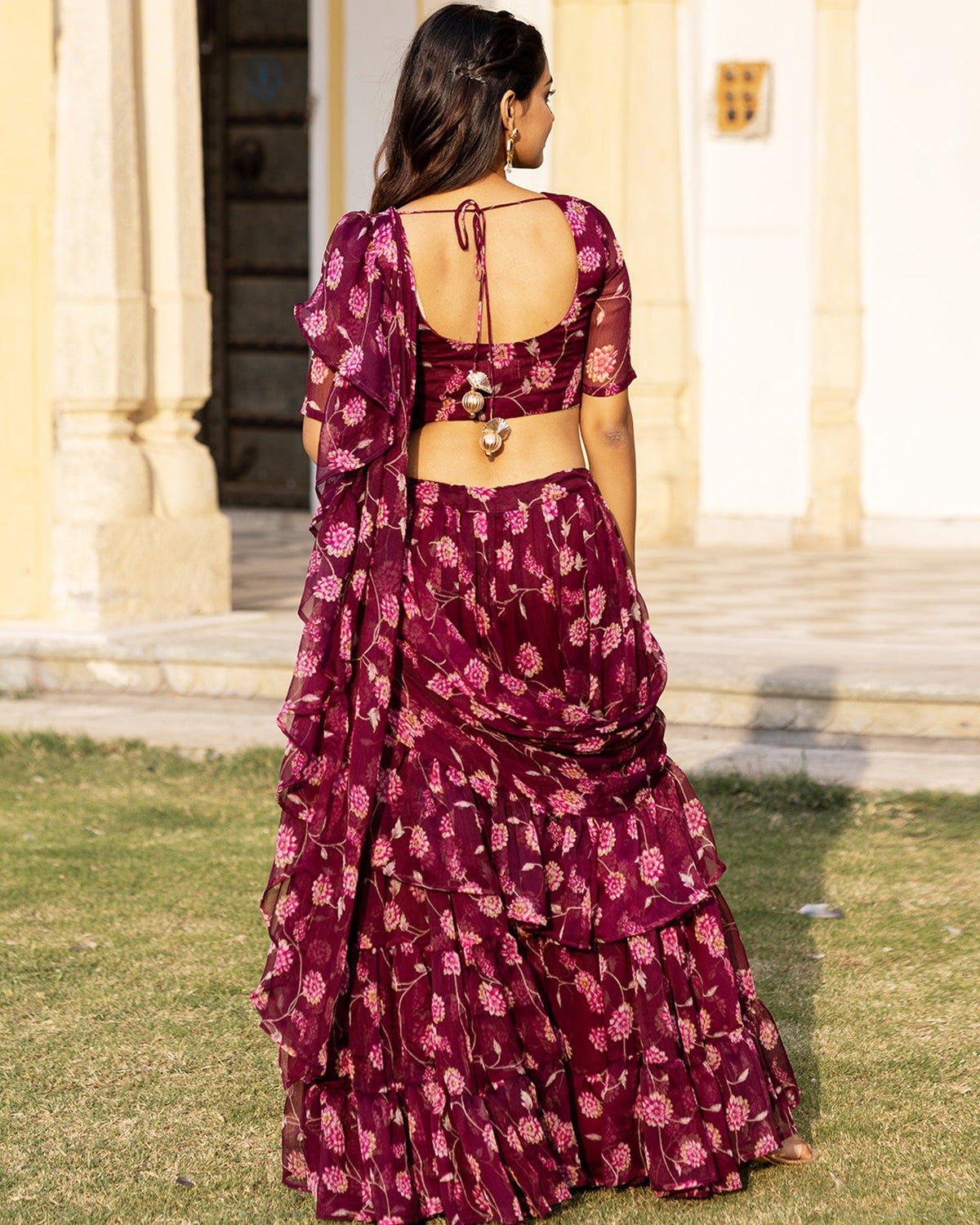 NITISHA DRAPE SAREE