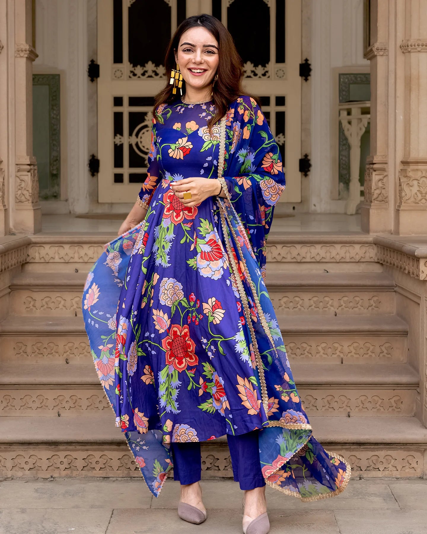 Blossom & Blue Suit Set