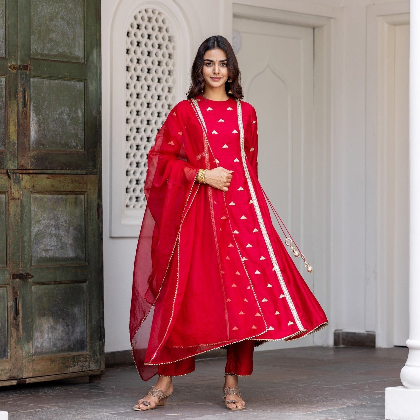 Ketki Embroidered Suit Set