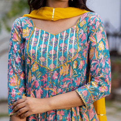 Kinjal Lurex Suit Set