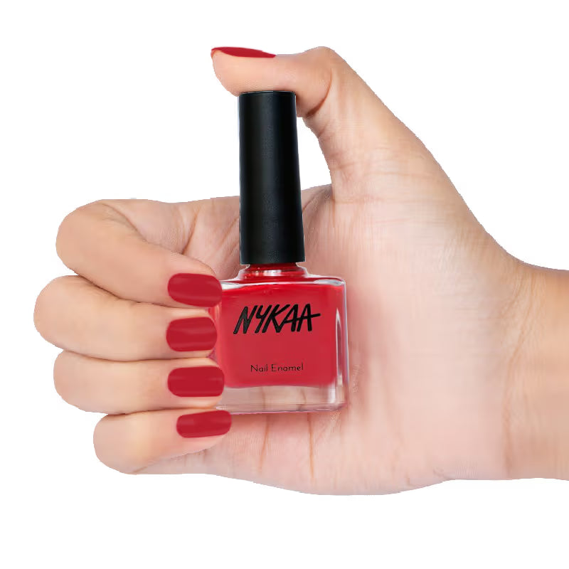 Nykaa Nail Enamel Crimson Carnation 131 9 MILLI_LITRE