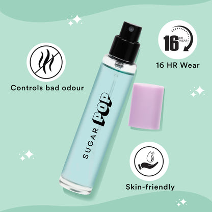 SUGAR POP Women 16 Hr Intense Perfume - 01 Ocean Melody 15 ml
