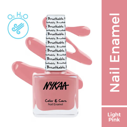 Nykaa Nail Enamel Breathable Nail - Pure Pink 314 9 MILLI_LITRE