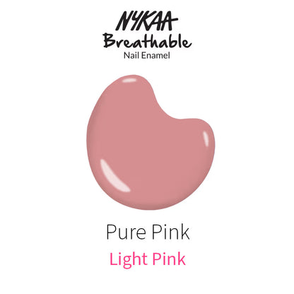 Nykaa Nail Enamel Breathable Nail - Pure Pink 314 9 MILLI_LITRE
