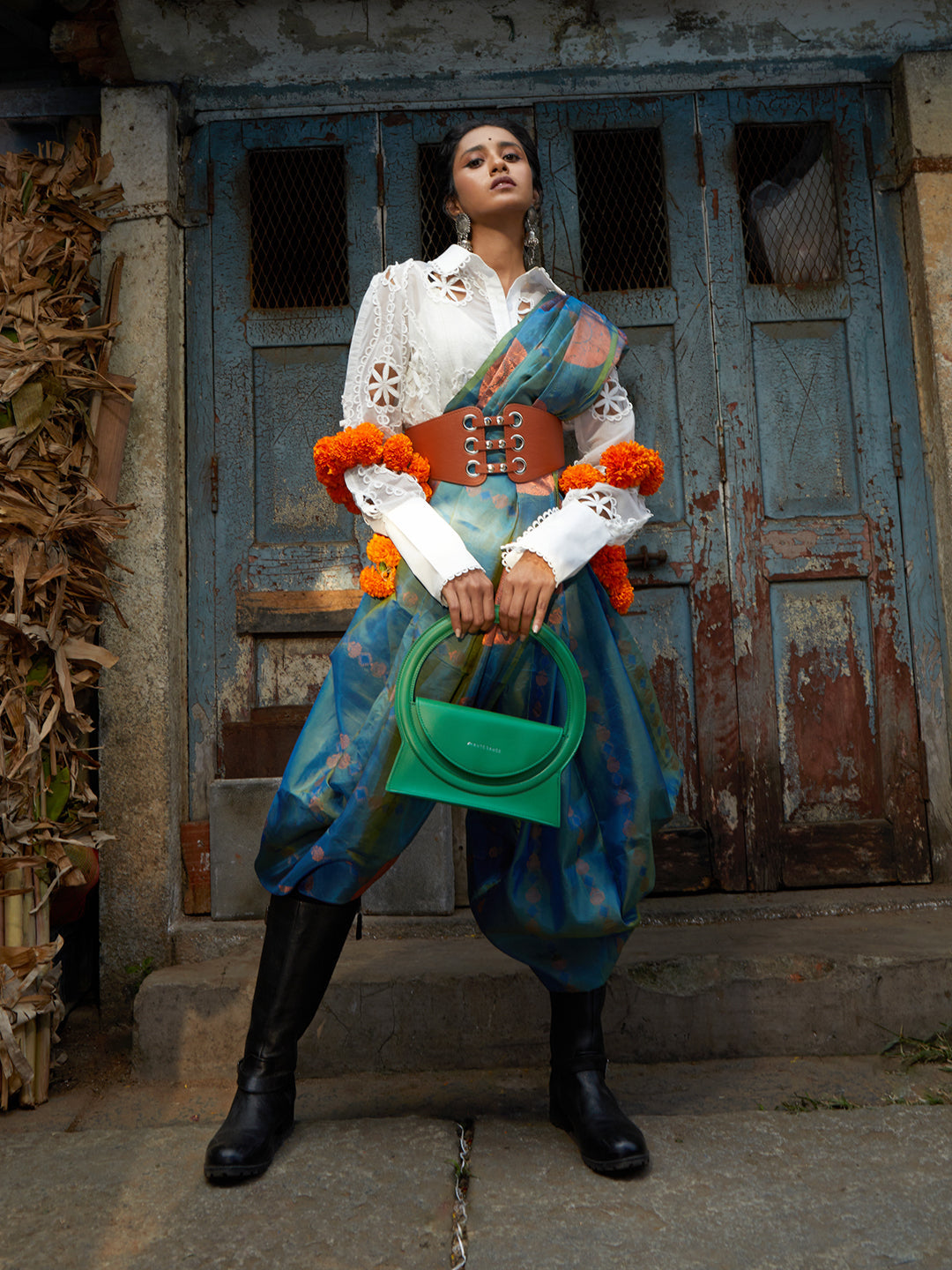 Halo Handbag - Green