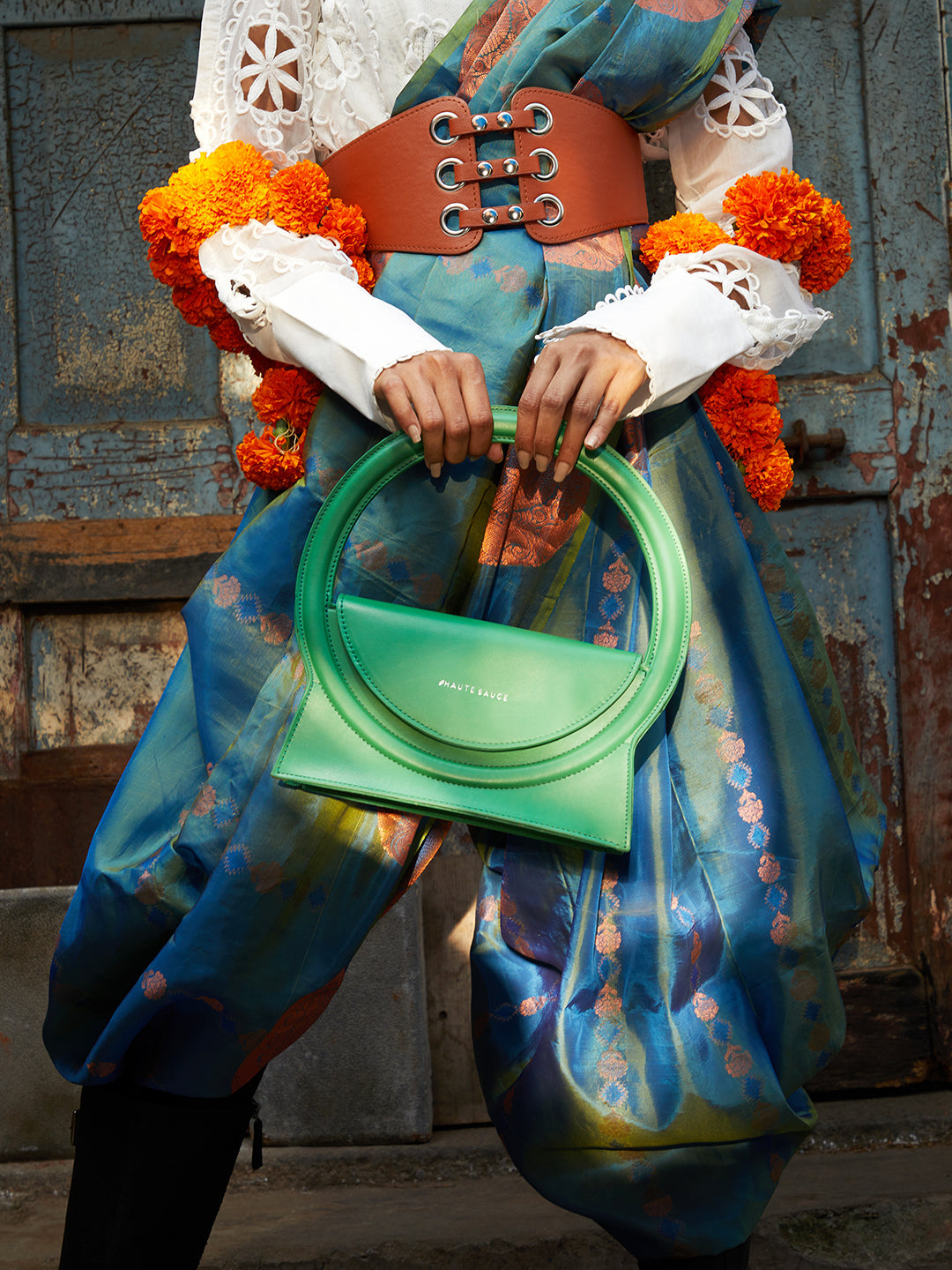 Halo Handbag - Green