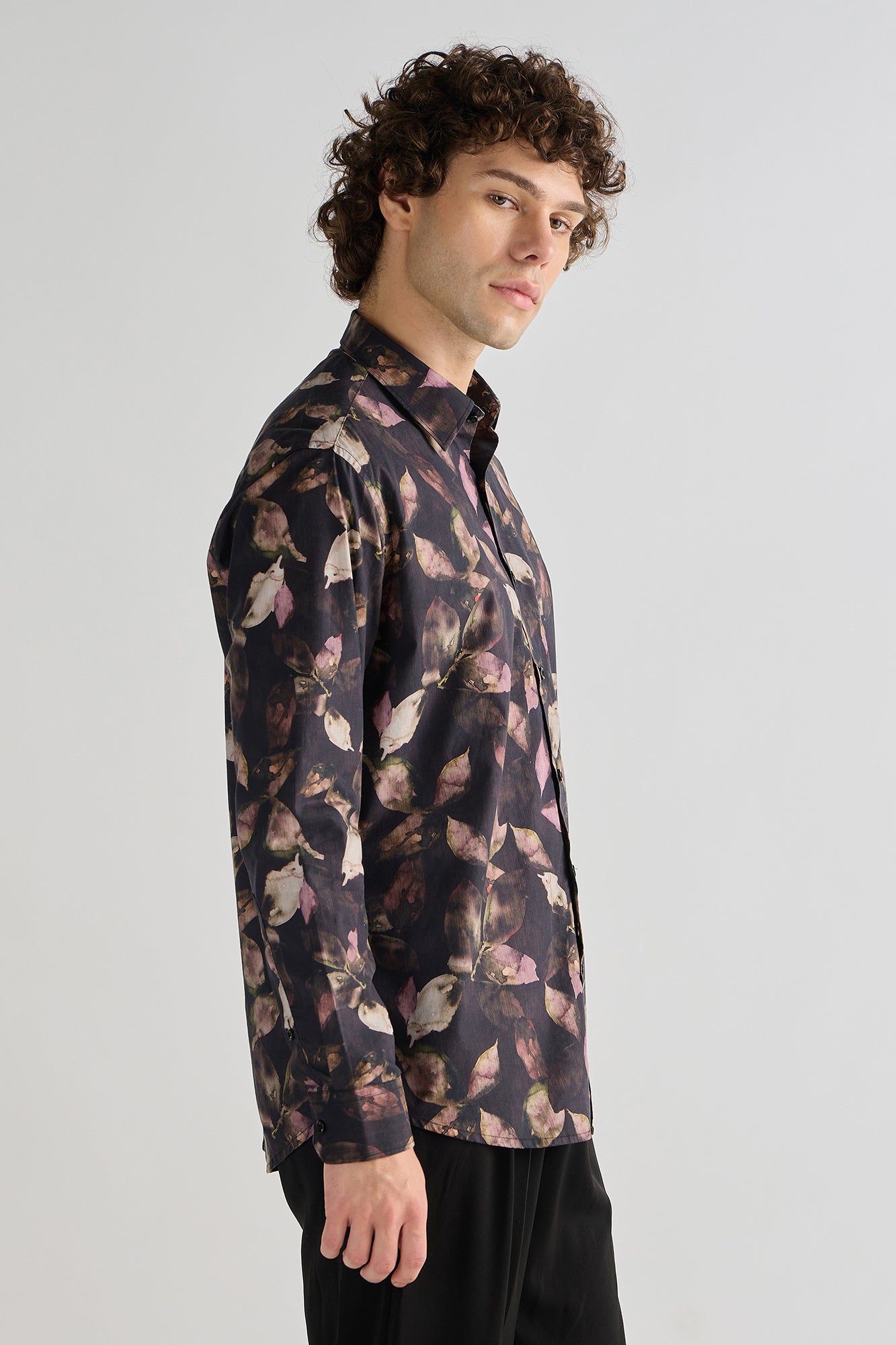 Urban Leaf Printed Shirt