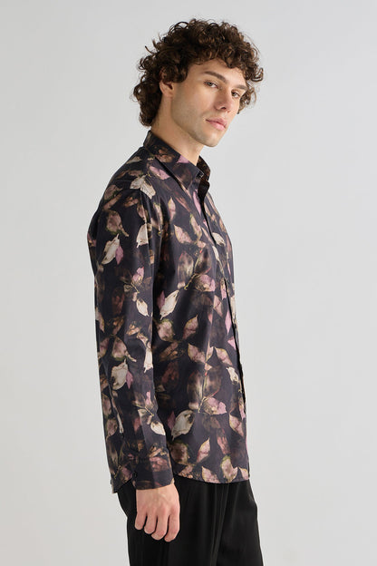 Urban Leaf Printed Shirt