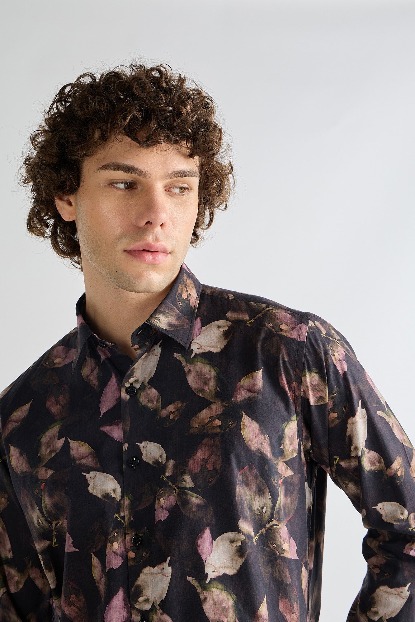 Urban Leaf Printed Shirt