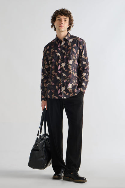 Urban Leaf Printed Shirt