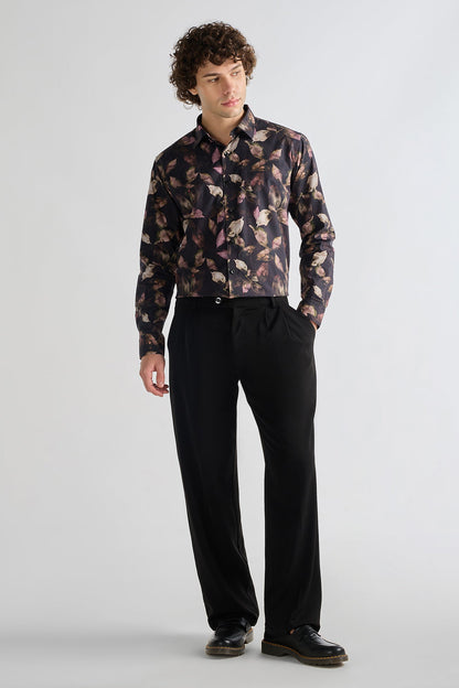 Urban Leaf Printed Shirt