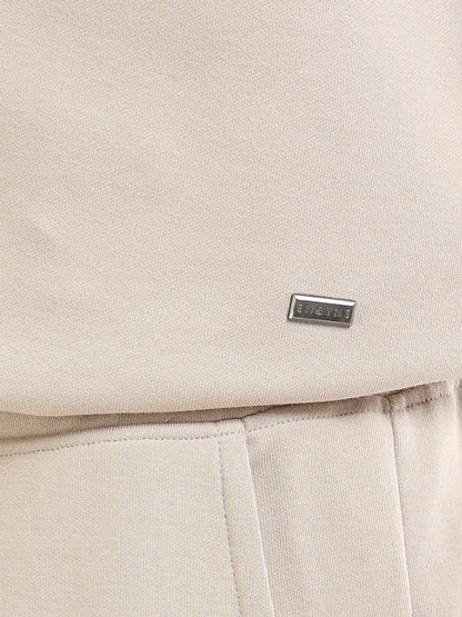 Men's beige sweatshirt