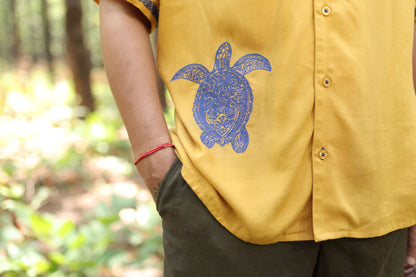 Da Slow King Embroidered Shirt