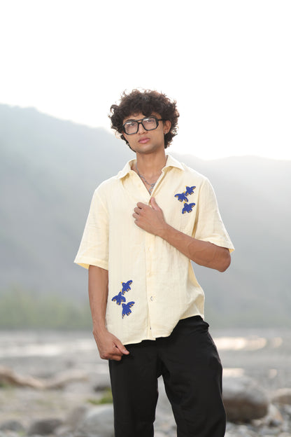 Neel Pankh Hand Embroidered Shirt