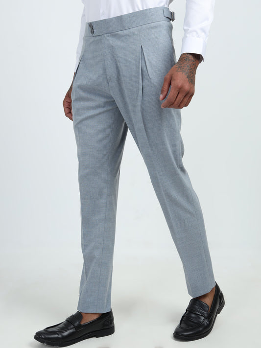 L-Blue Gurkha pants