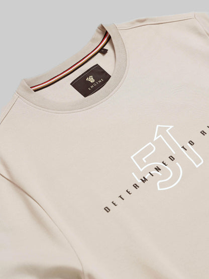 Men's beige sweatshirt