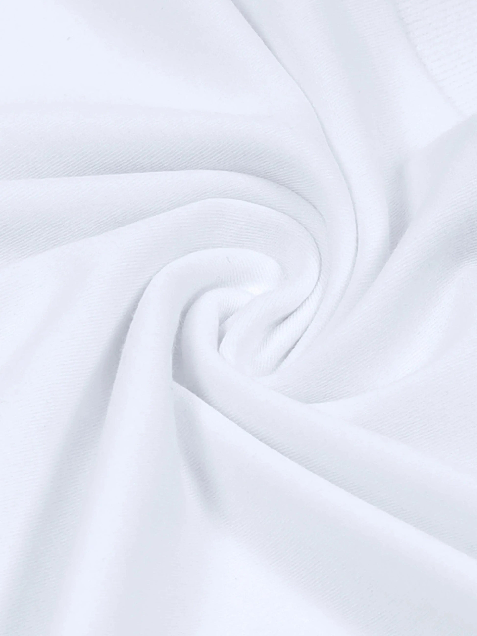 Men's Casual Regular Fit White Hoodie Engyne