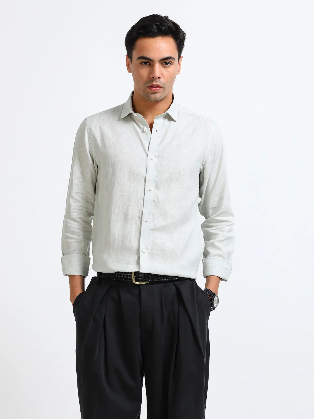 THE LINEN EDIT - Sage Grey