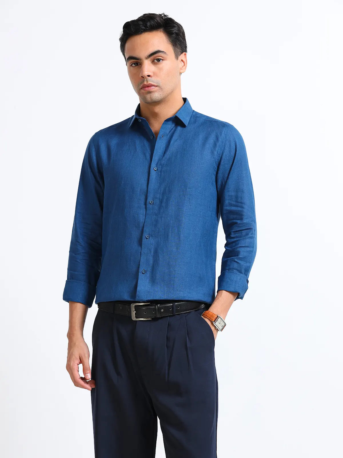 THE LINEN EDIT - Midnight Navy
