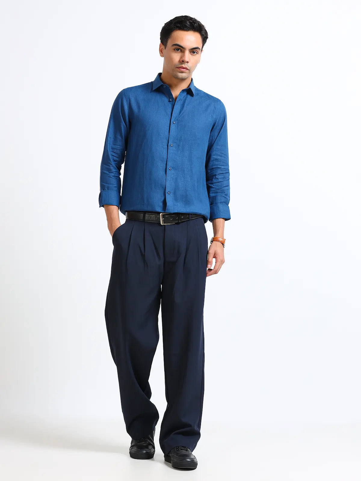 THE LINEN EDIT - Midnight Navy