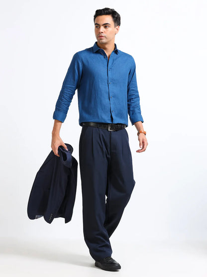 THE LINEN EDIT - Midnight Navy