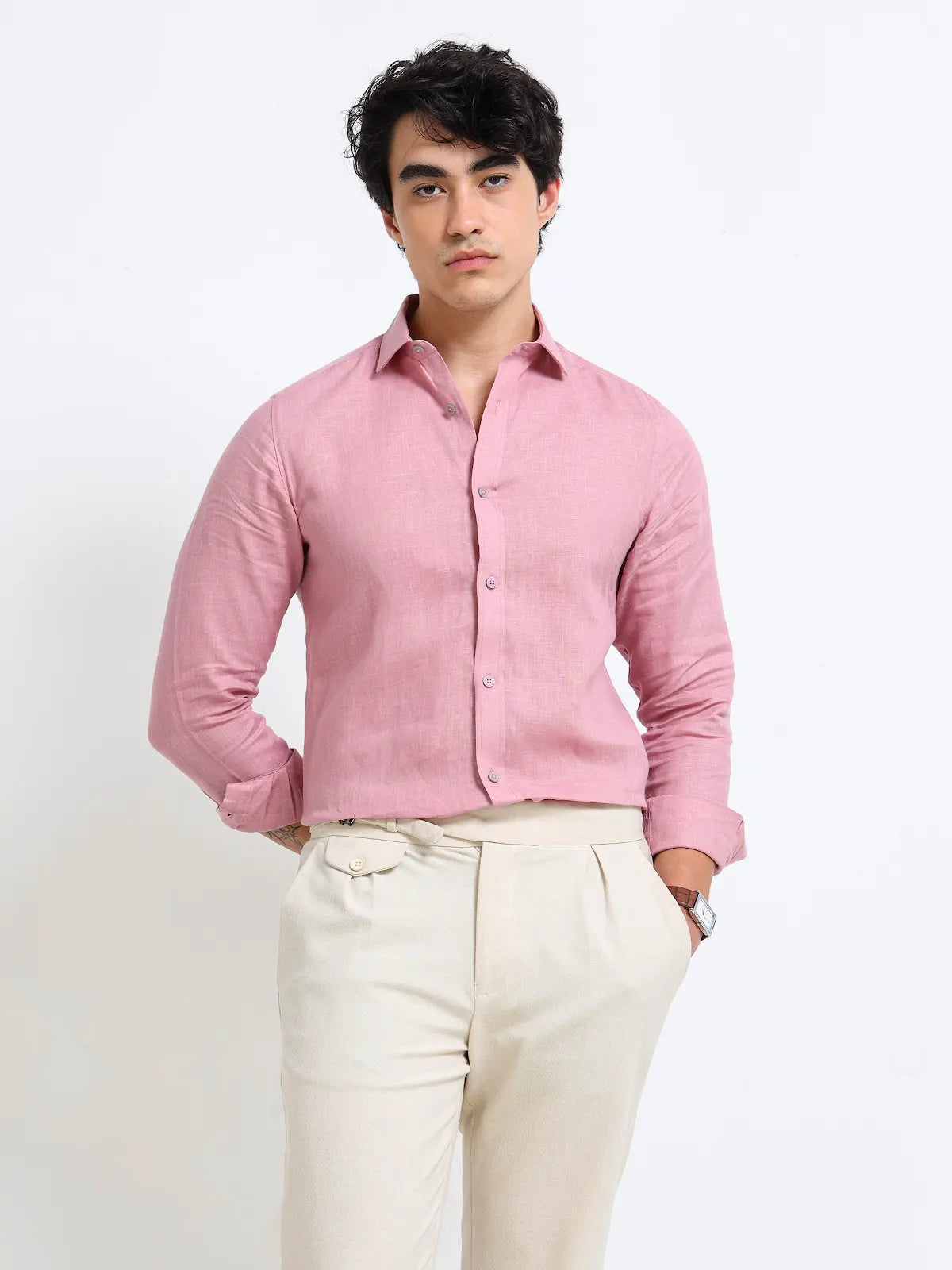 THE LINEN EDIT - Dust Rose