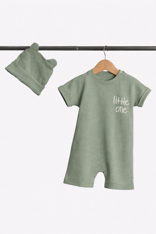 Sage Little One Romper Born Plus