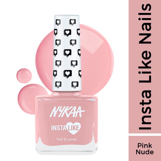 NYKAA Nail Enamel Parisian Pink 348 9 Ml