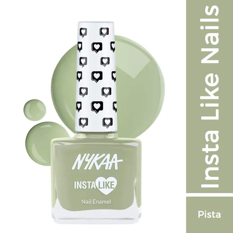 Nykaa Nail Enamel - 357 Pista Roll 9 MILLI_LITRE