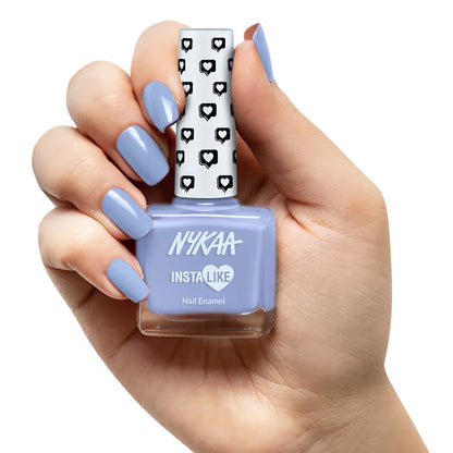 NYKAA Nail Enamel Blue Boomerang 359 9 Ml