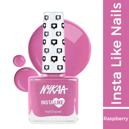 NYKAA Nail Enamel Merry Raspberry 361 9 Ml