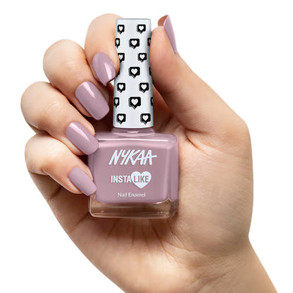 Nykaa INSTA LIKE Nail Enamel - Multed Mauve 9 MILLI_LITRE
