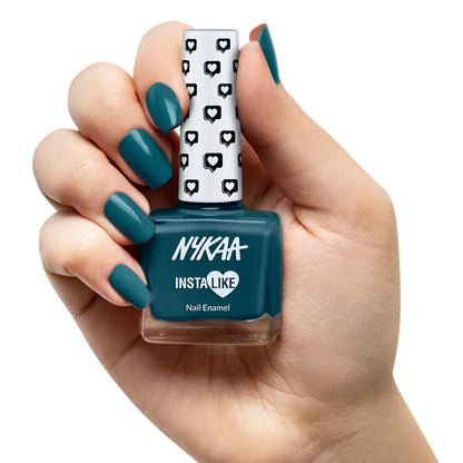 NYKAA Nail Enamel Teal TBT 369 9 Ml