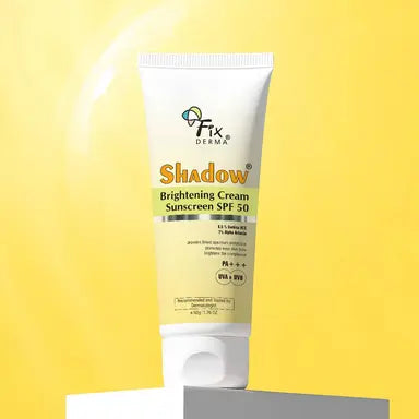 Fixderma Fixderma Shadow Brightening Cream Sunscreen SPF50 PA+++ UVA/UVB,Reduce Tan & Brightens- 50gm