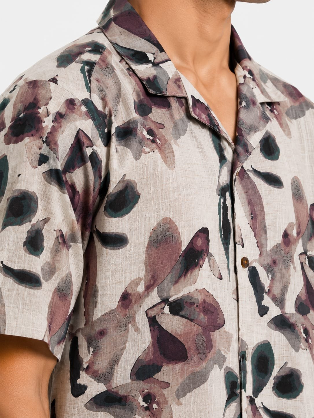 Green Petals Resort Shirt