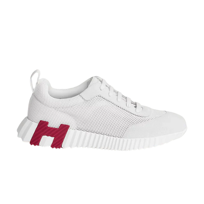 Hermes Bouncing Sneaker Blanc/Burgundy