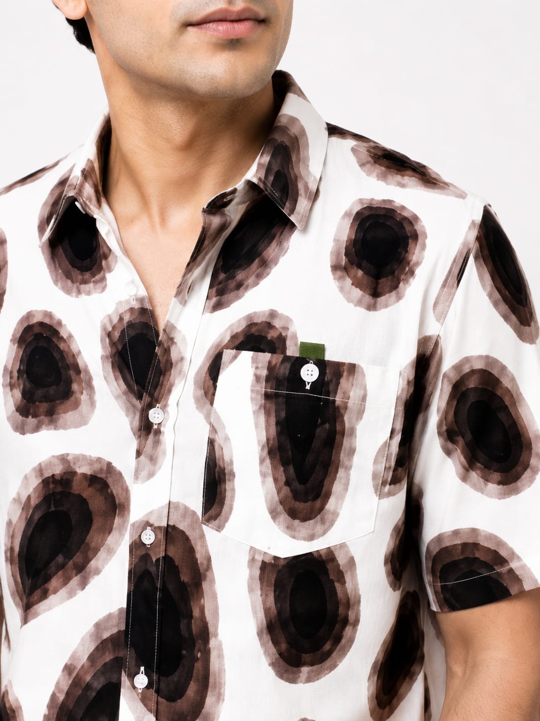 Mocha Smoke Casual Shirt